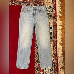 Madewell The Petite Perfect Vintage Jean in Fiore Wash 27P